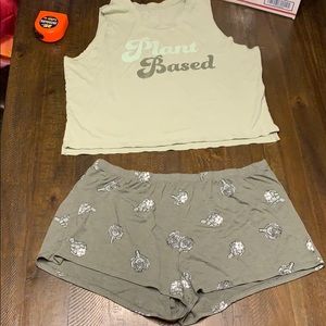 Plant based! 🌱  pj set